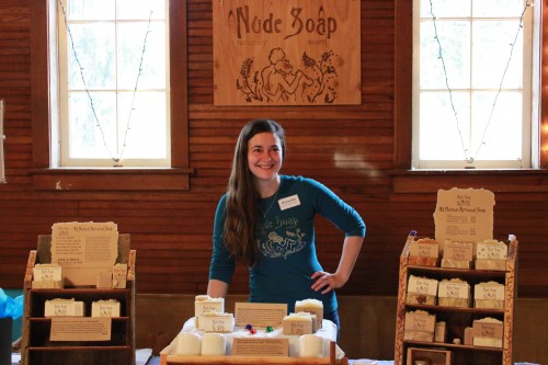 Miranda of Nude Soap, Fiber Friends and of course: Pocket Pause!
