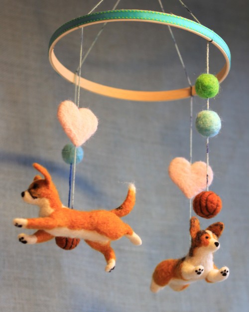 Felt Mobile to Match Your Pet - Fiber Friends